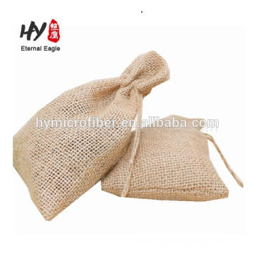 High quality fashion popular linen drawstring pouch